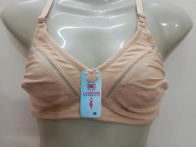 Beige Non-Padded Bra for Daily Wear Pakistan