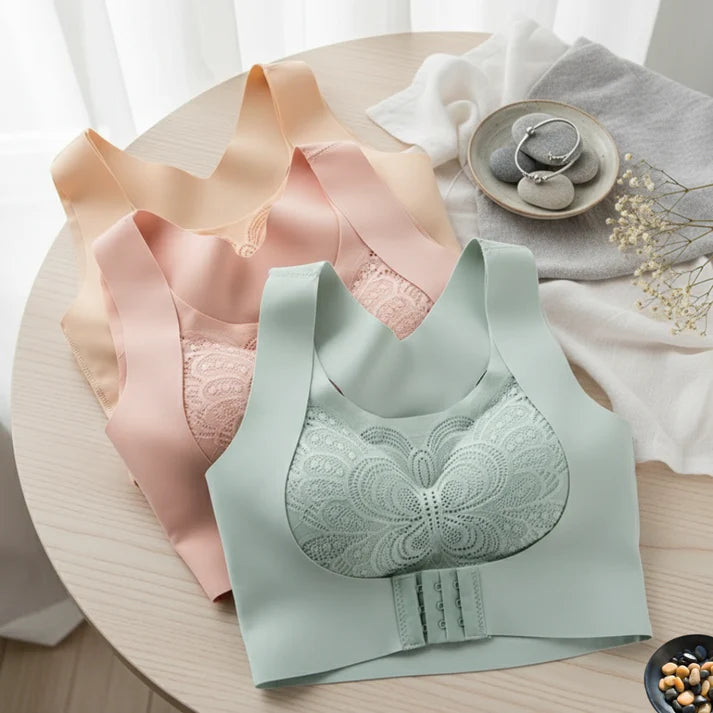 🌸 Rose Comfort Pack of 2 Butterfly Bra- 50% Off then Market Price