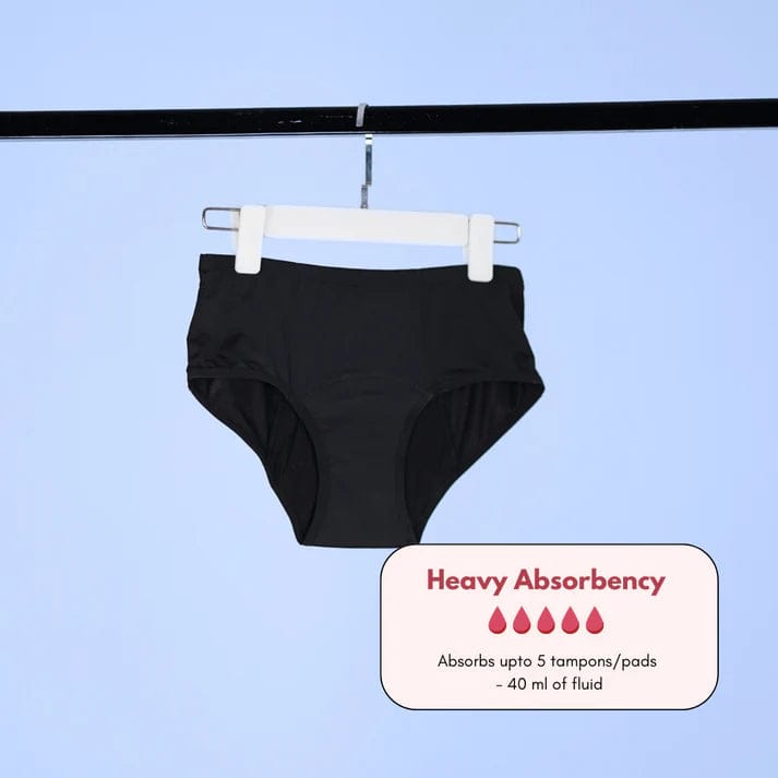 🌸 Pack of 2 Women's Leak-Proof Period Panties | Soft, Breathable & Reusable