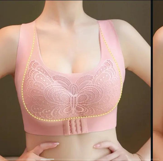 🌸 Rose Comfort Pack of 2 Butterfly Bra- 50% Off then Market Price